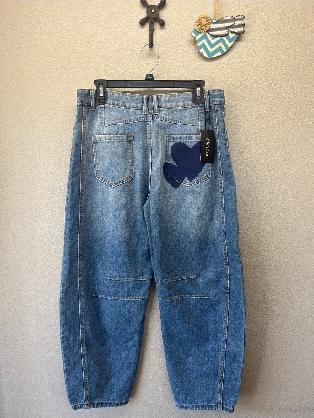 Chartou collection barel jeans. NWT. Size medium - Picture 2 of 12
